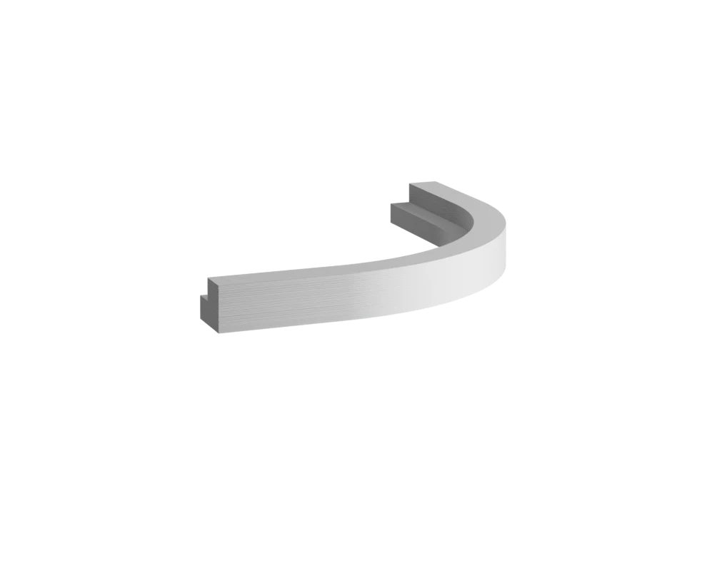 Universal Curved Cornice/Pelmet