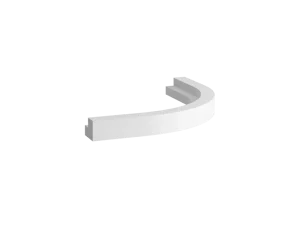 Universal Curved Cornice/Pelmet