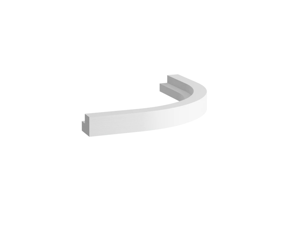 Universal Curved Cornice/Pelmet