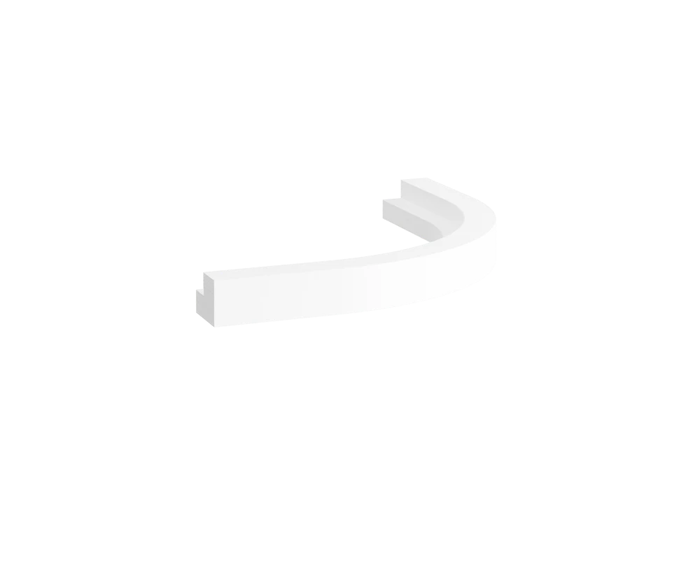 Universal Curved Cornice/Pelmet