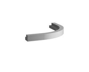 Universal Curved Cornice/Pelmet