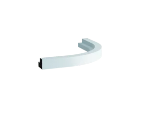 Universal Curved Cornice/Pelmet
