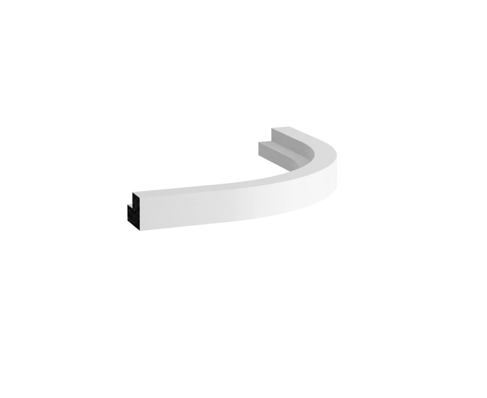 Universal Curved Cornice/Pelmet