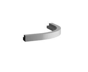 Universal Curved Cornice/Pelmet