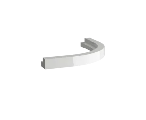 Universal Curved Cornice/Pelmet