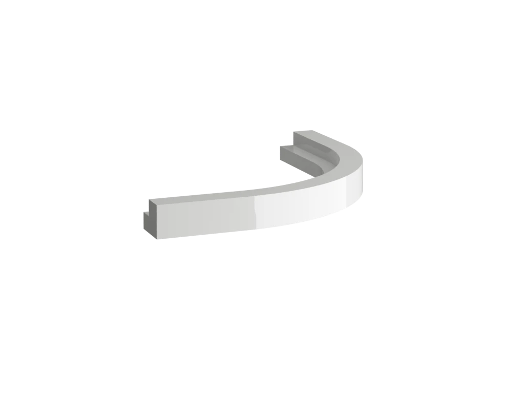 Universal Curved Cornice/Pelmet