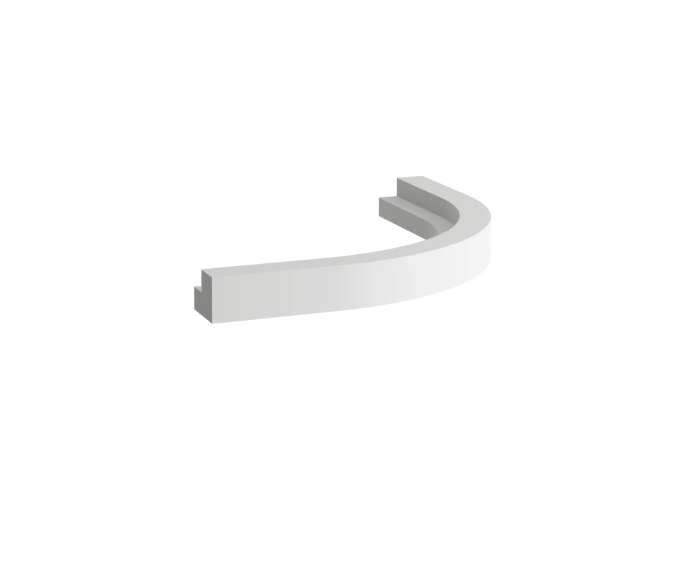 Universal Curved Cornice/Pelmet