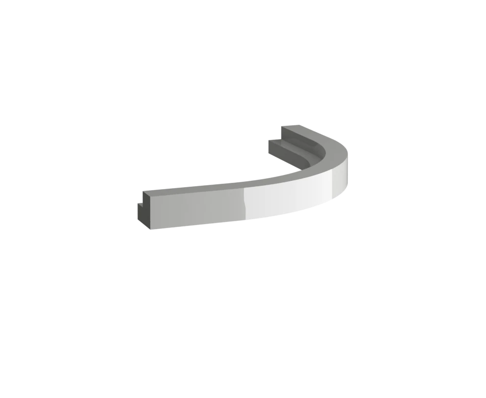 Universal Curved Cornice/Pelmet