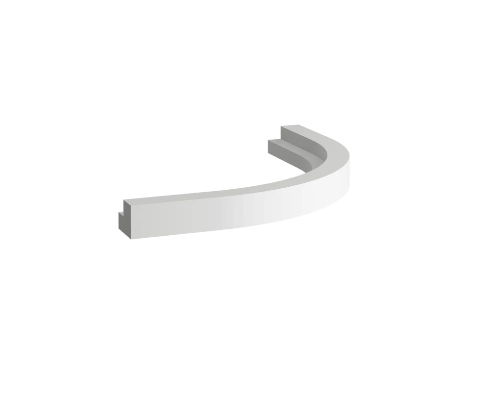 Universal Curved Cornice/Pelmet