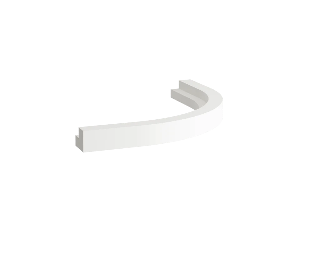 Universal Curved Cornice/Pelmet