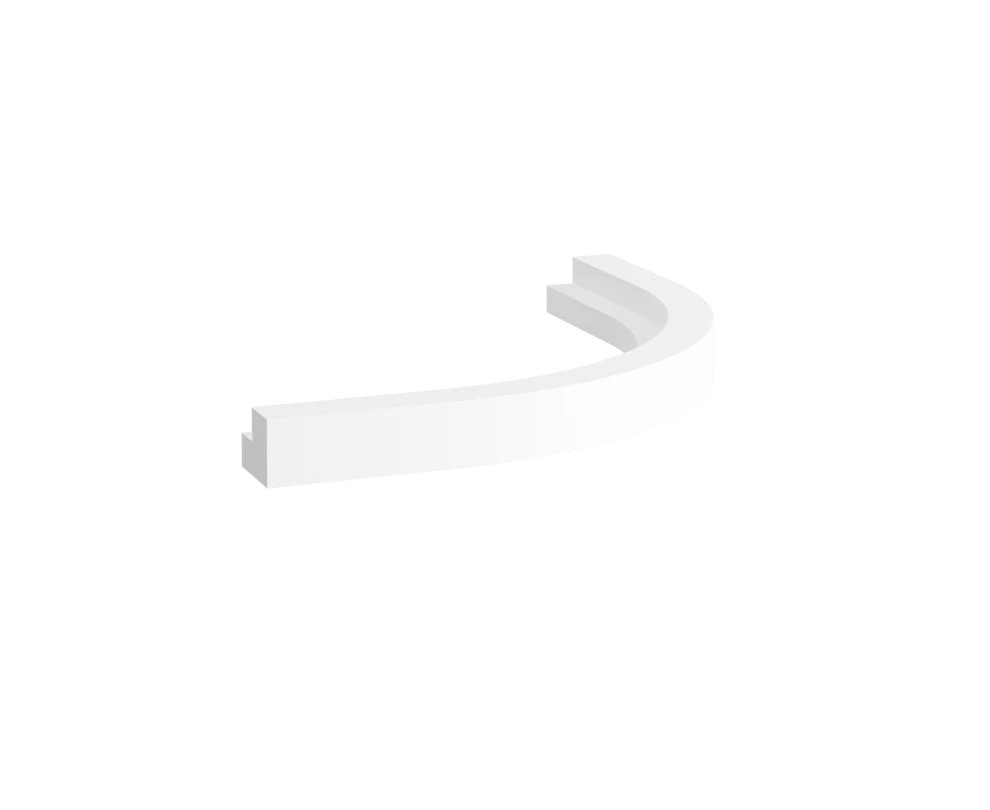 Universal Curved Cornice/Pelmet