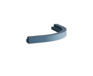 Universal Curved Cornice/Pelmet