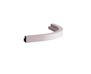 Universal Curved Cornice/Pelmet