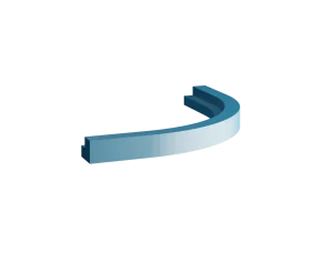Universal Curved Cornice/Pelmet