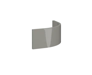 Curved Plinth