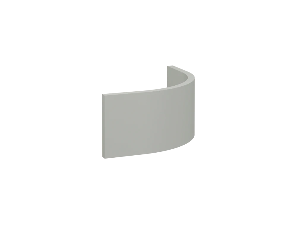 Curved Plinth