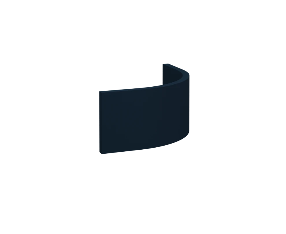 Curved Plinth