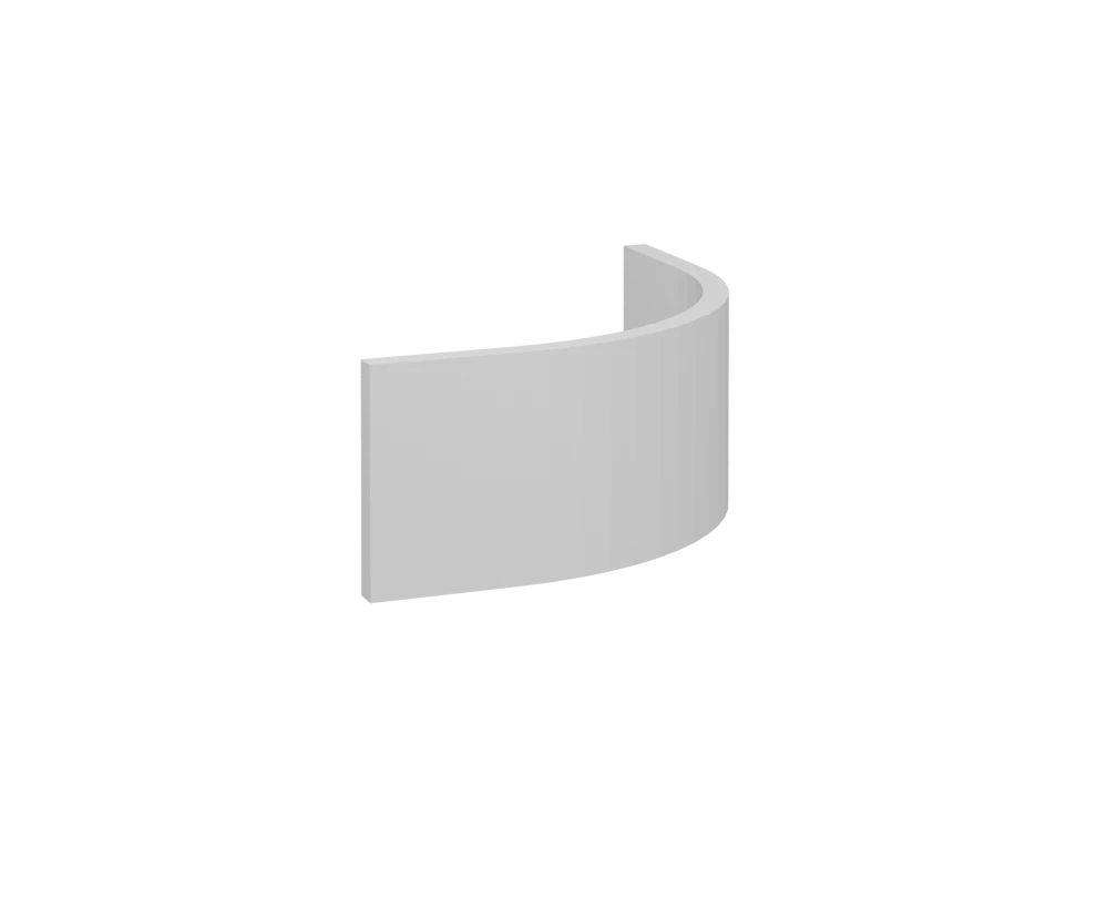 Curved Plinth
