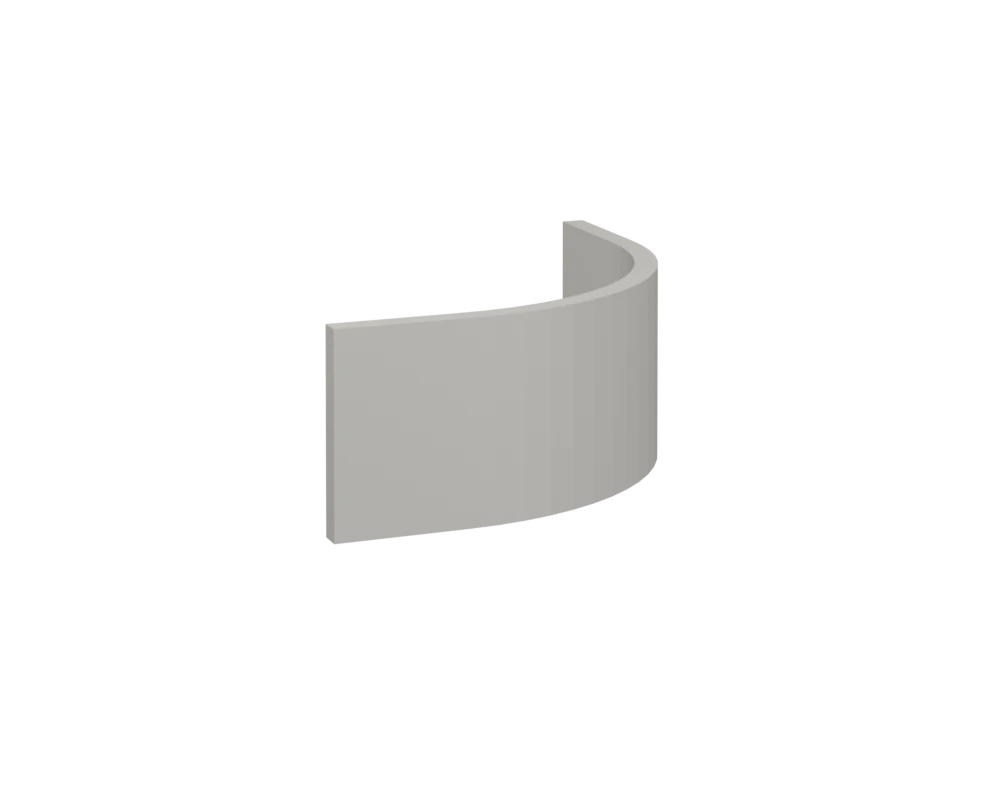 Curved Plinth