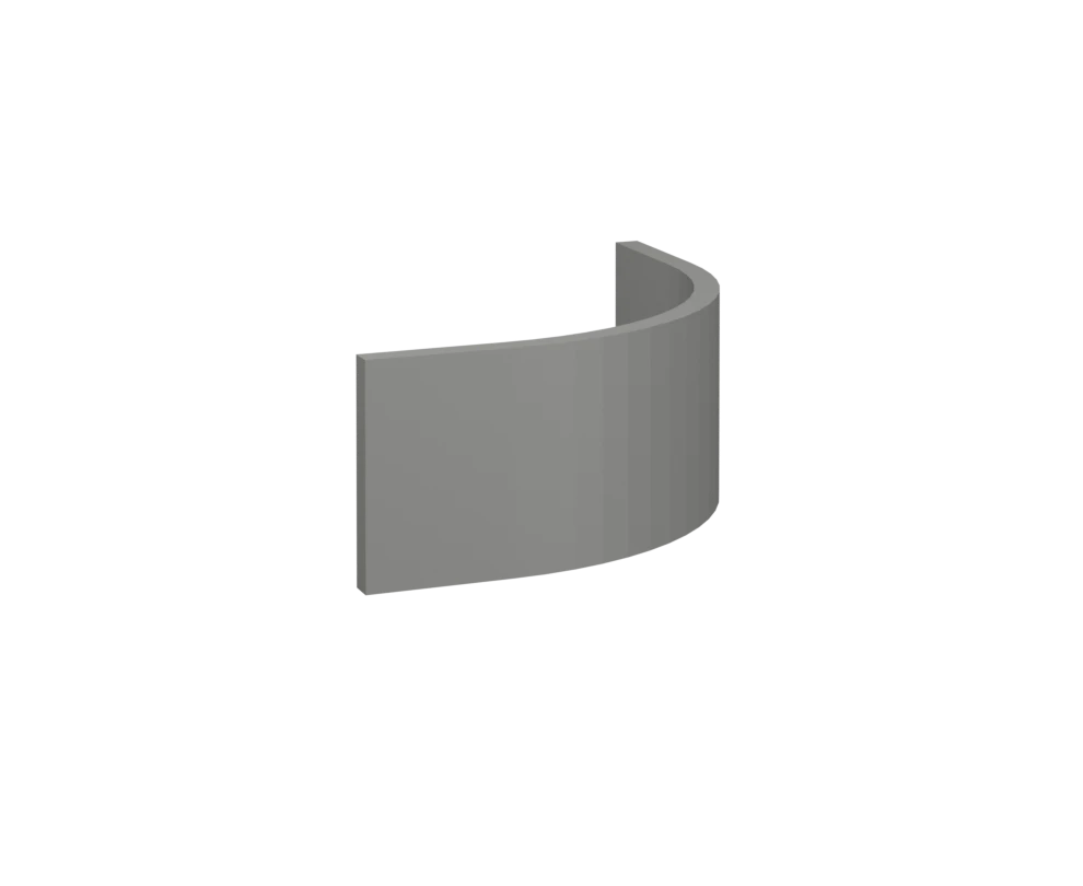 Curved Plinth