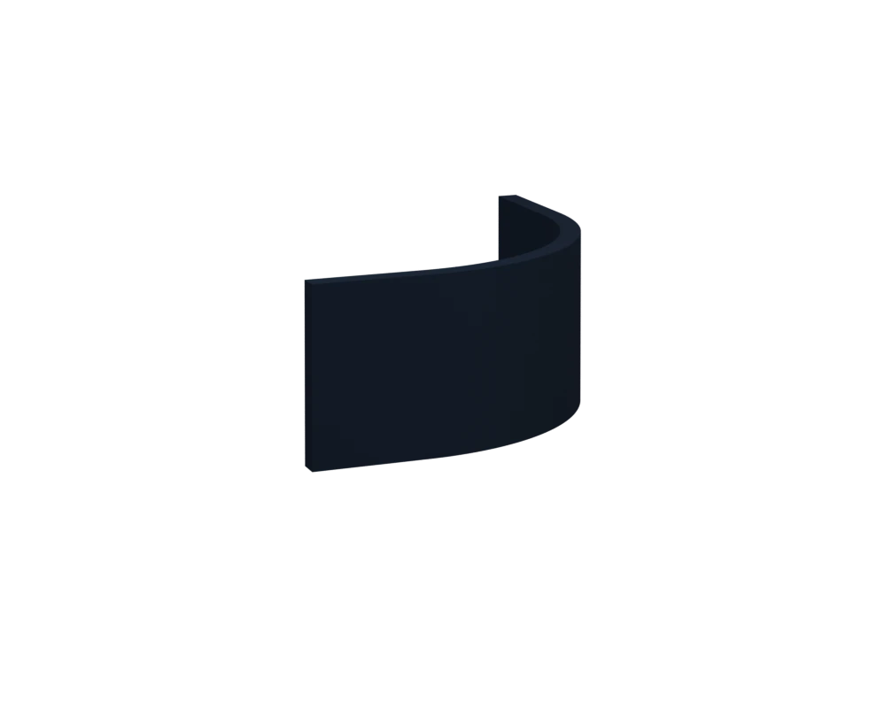 Curved Plinth