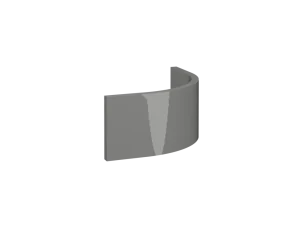 Curved Plinth