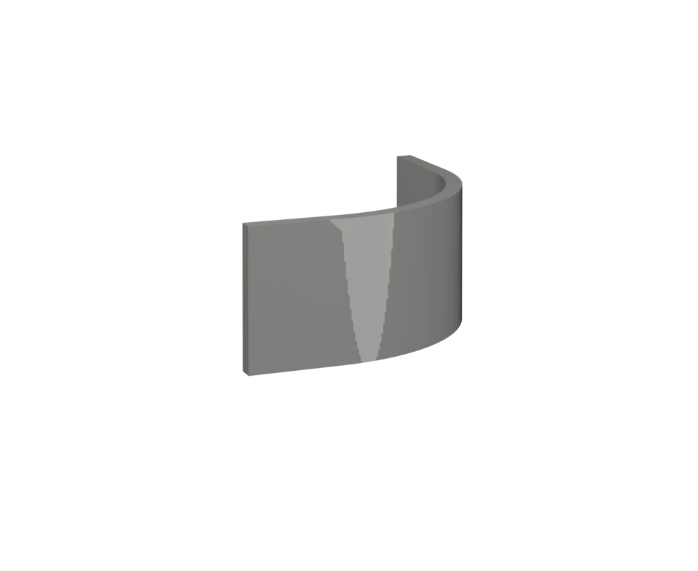 Curved Plinth