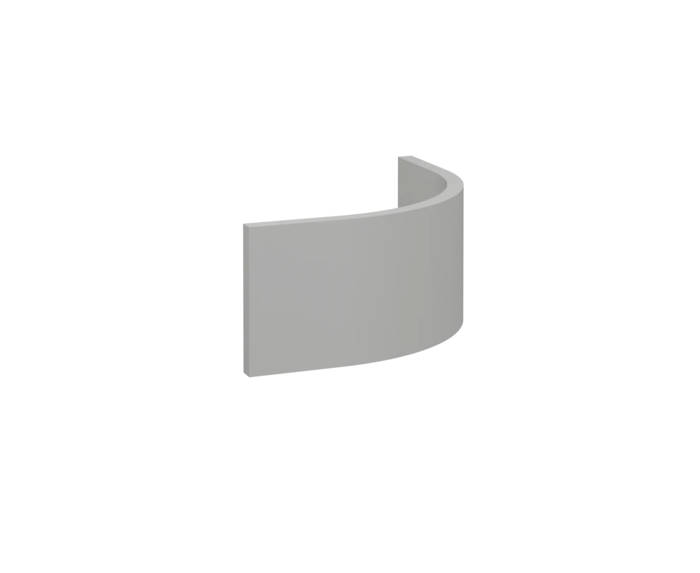 Curved Plinth