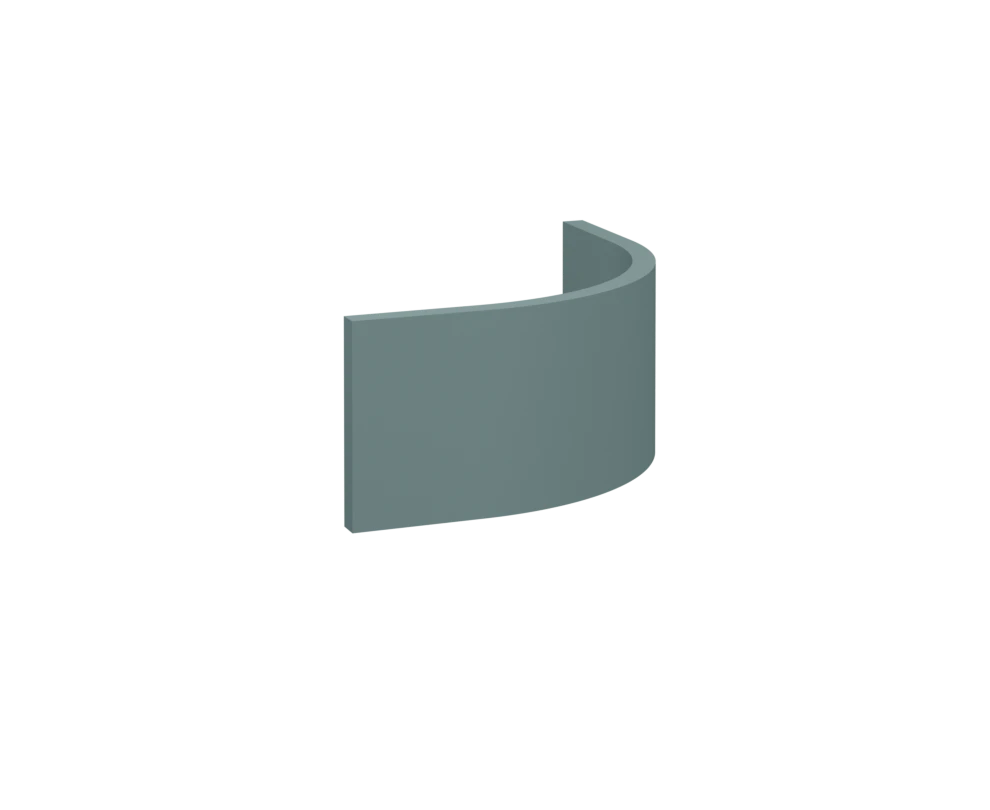 Curved Plinth