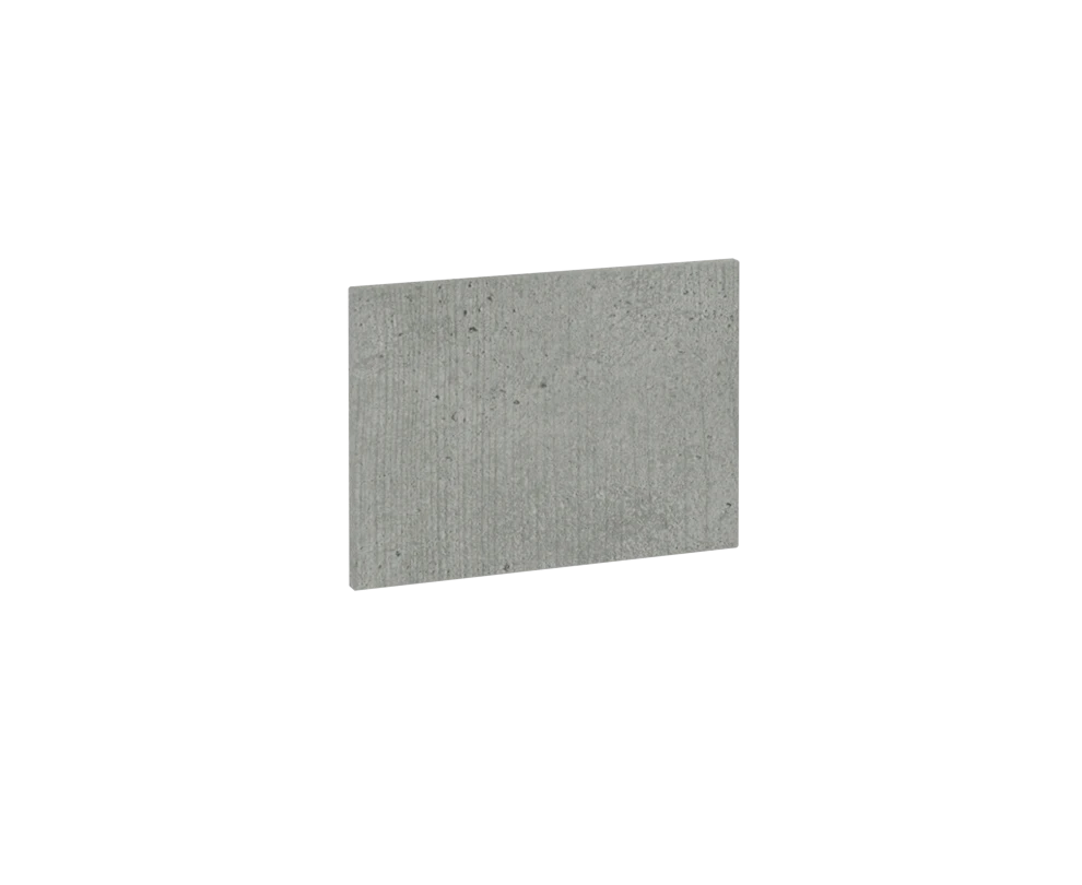 Light Concrete Matt Textured Kitchen Units