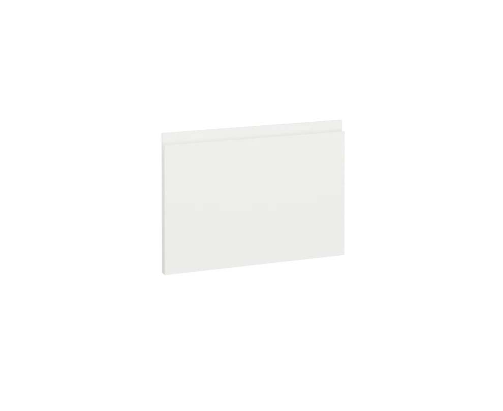 White Handleless Matt Kitchen Units