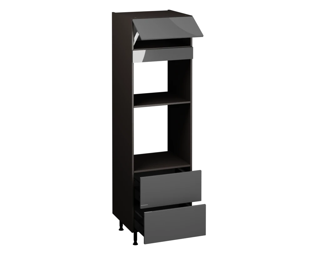 Single Oven Microwave with Drawers
