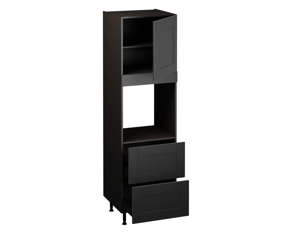 Single Oven Unit with Drawers