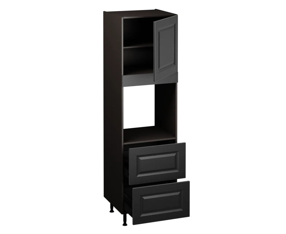 Single Oven Unit with Drawers