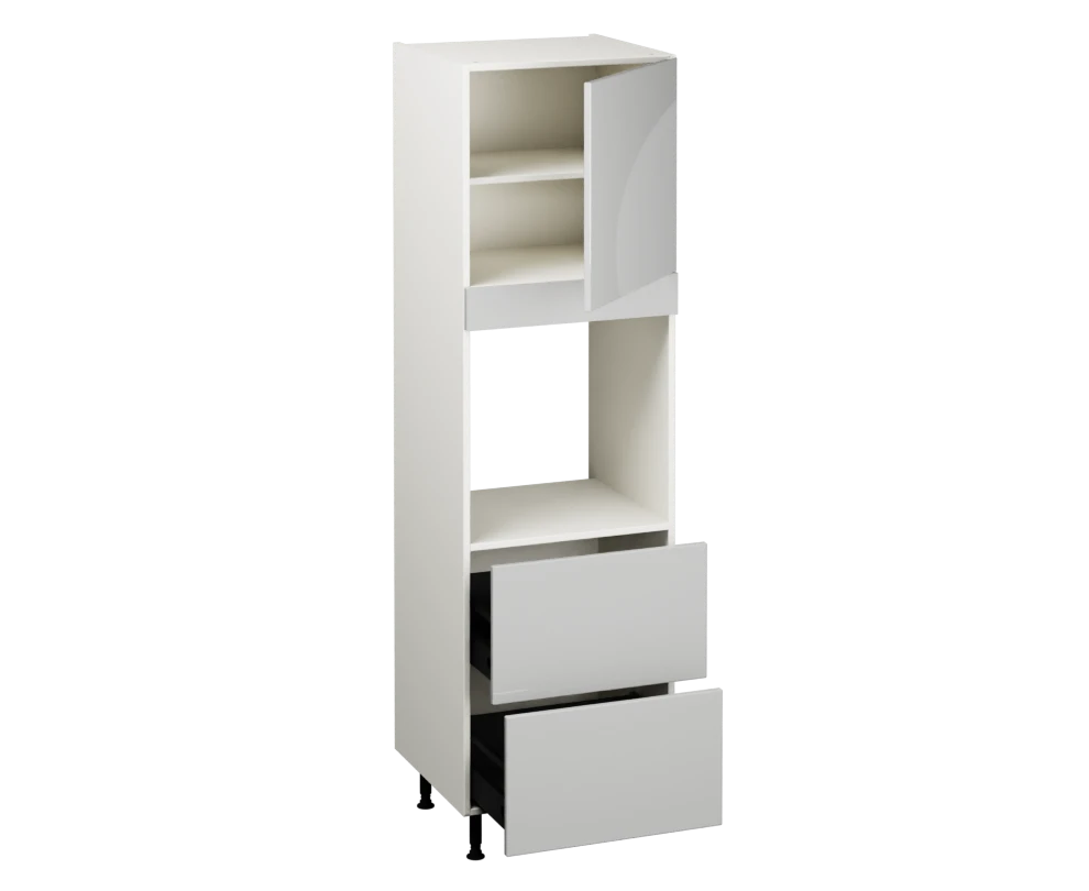 Single Oven Unit with Drawers