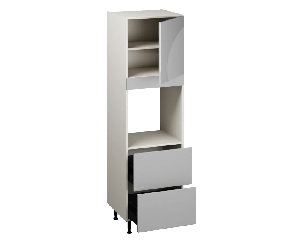 Single Oven Unit with Drawers