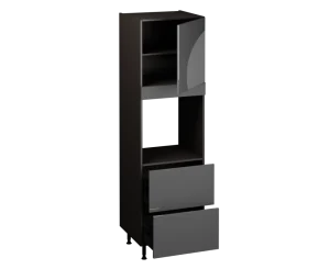 Single Oven Unit with Drawers
