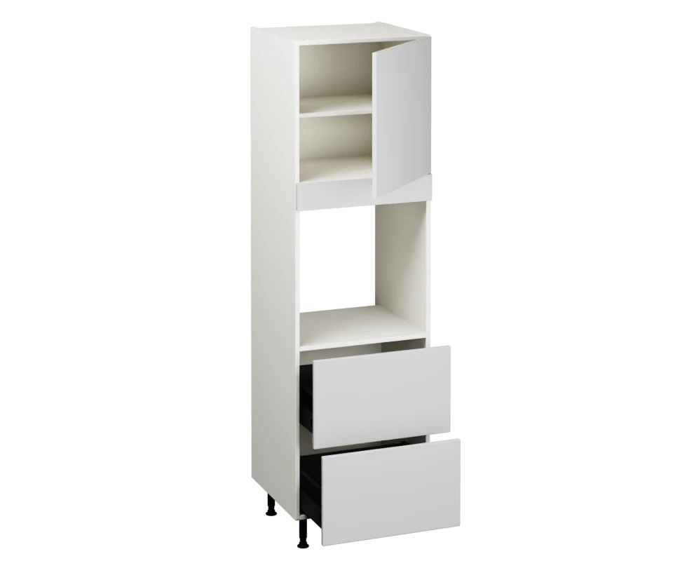 Single Oven Unit with Drawers