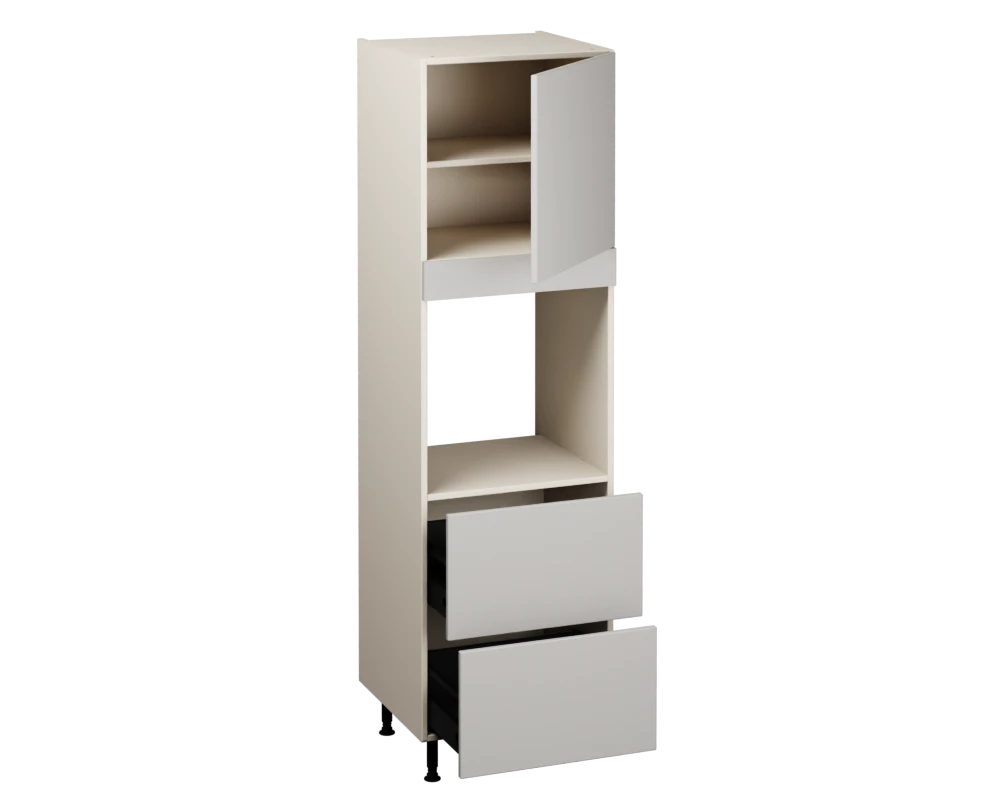 Single Oven Unit with Drawers