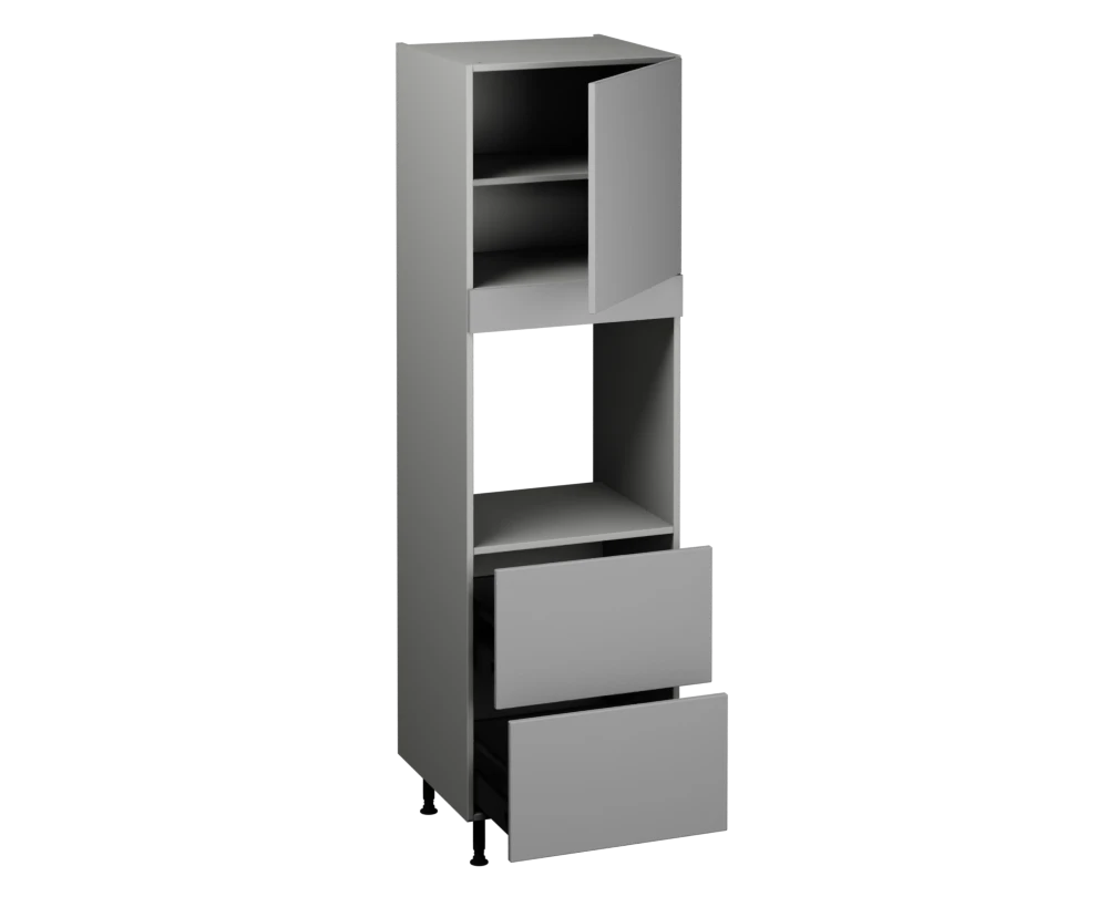 Single Oven Unit with Drawers