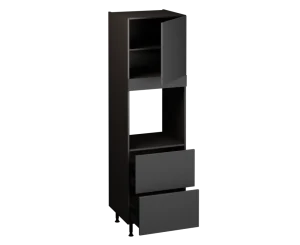 Single Oven Unit with Drawers