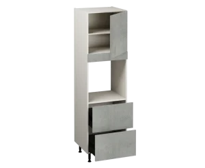Single Oven Unit with Drawers