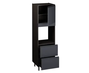 Single Oven Unit with Drawers