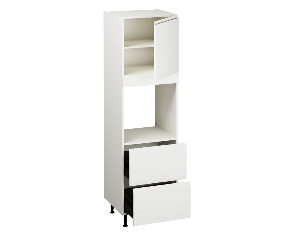 Single Oven Unit with Drawers