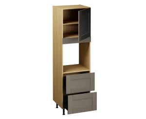 Single Oven Unit with Drawers