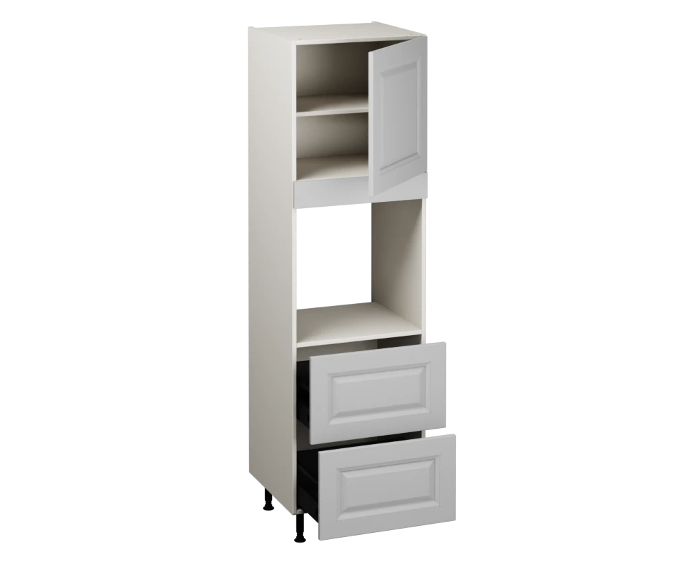Single Oven Unit with Drawers