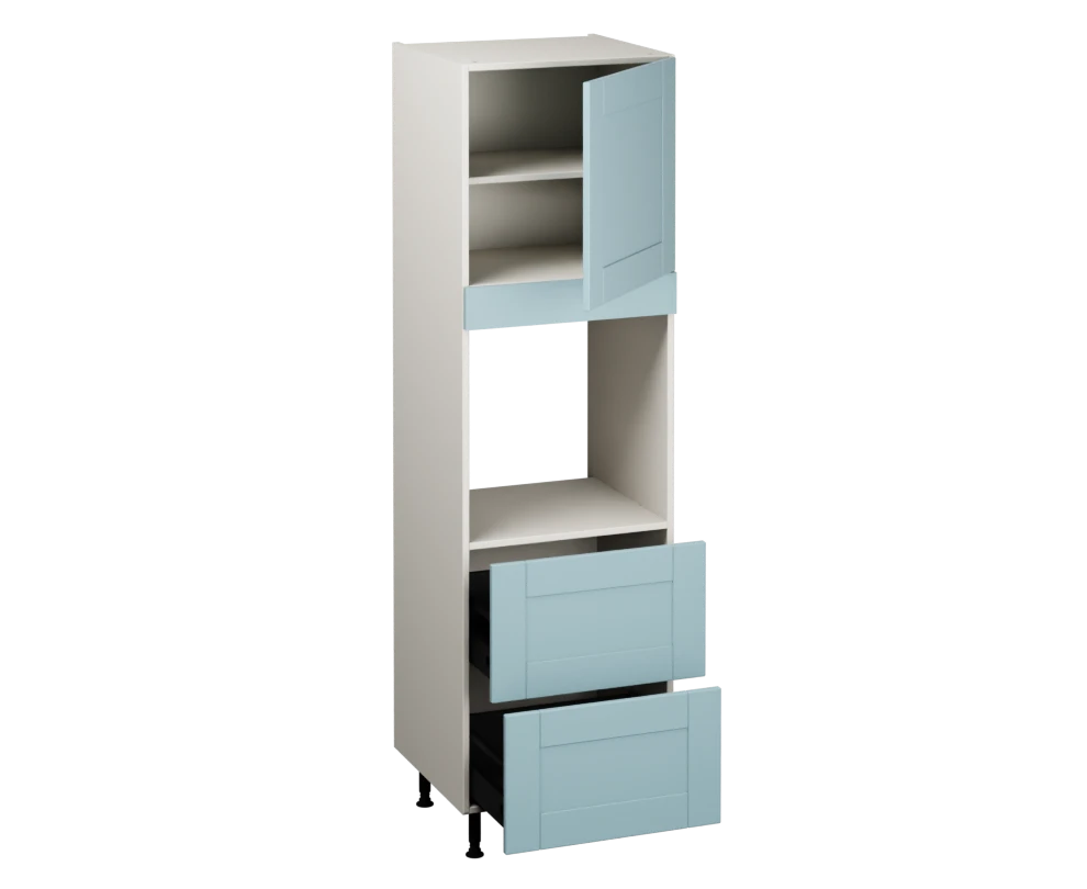 Single Oven Unit with Drawers
