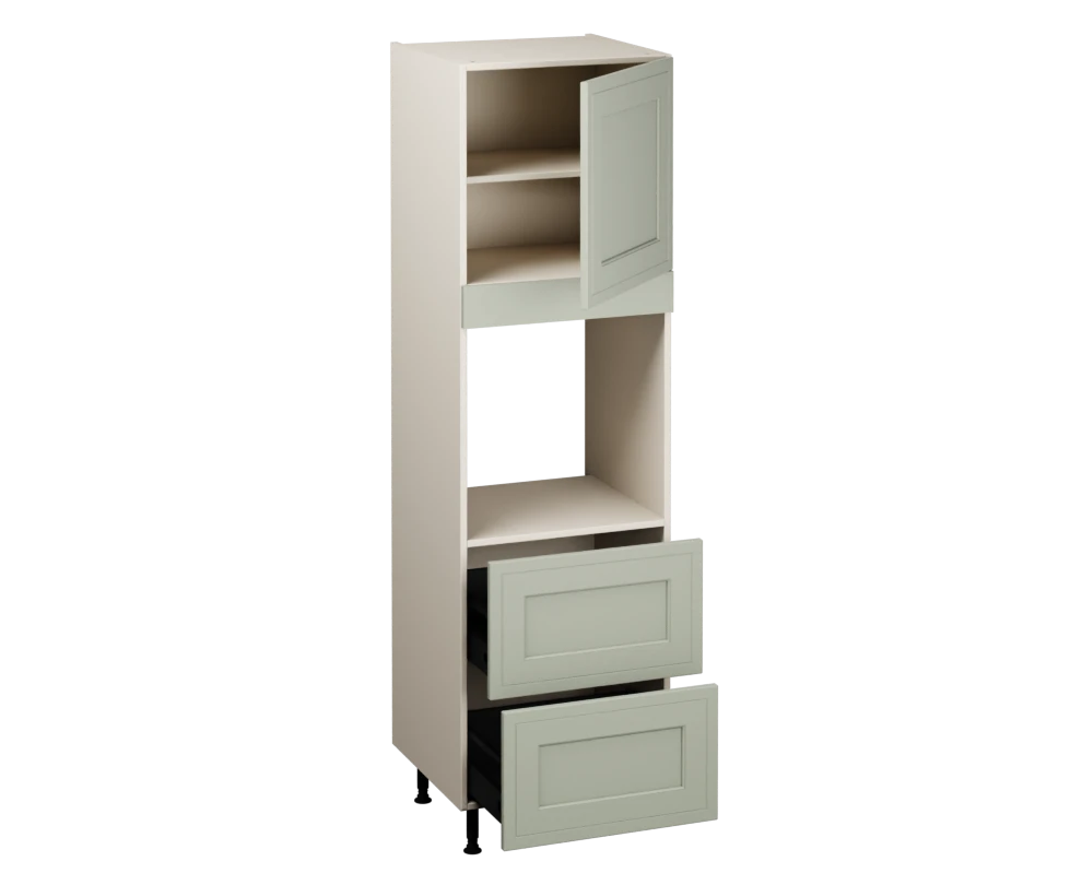 Single Oven Unit with Drawers