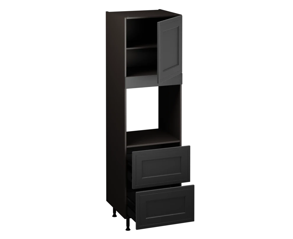 Single Oven Unit with Drawers