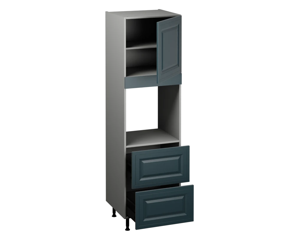 Single Oven Unit with Drawers